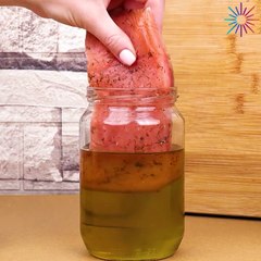 Make fresh salmon inside your dishwasher with this hack!