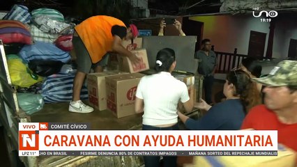 COMITÉ PARTE CON AYUDA HUMANITARIA A SAMAIPATA