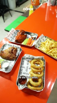 Bocados extremos: Alitas gigantes de más de 1 KILO en The Big Wings