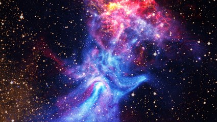Hand-Shaped Nebula Carved By Pulsar In Amazing X-Ray And Radio Telescope View