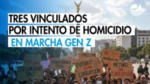 Vinculan por tentativa de homicidio a tres detenidos en marcha de la Generación Z