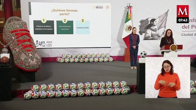 Gabriela Cuevas anuncia el “Mundial Social México 2026”