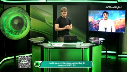 NASA apresenta imagens inéditas do cometa 3I/ATLAS !
