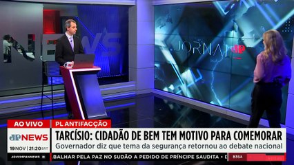 Tarcísio de Freitas comemora aprovação do PL Antifacção