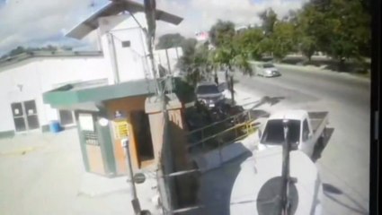 Así fue accidente de motocicleta en que una mujer murió en Choloma