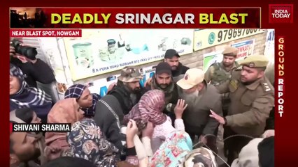 Accidental Blast at Srinagar's Nowgam Police Station, Terror Angle Ruled Out | India Today News