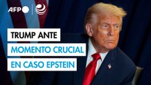 Trump ante momento crucial sobre los explosivos archivos del caso Epstein