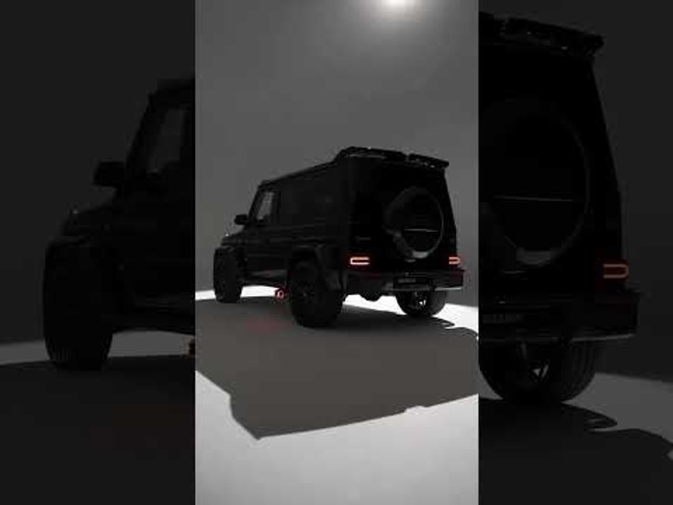 BRABUS G800 SUPERBLACK: Dominanz in Perfektion auf Basis des AMG-G63