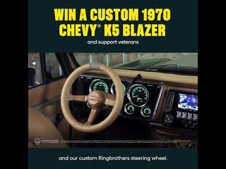 OMAZE Gewinnspiel - 1970 Chevrolet K5 Blazer Restomod von den Ringbrothers!