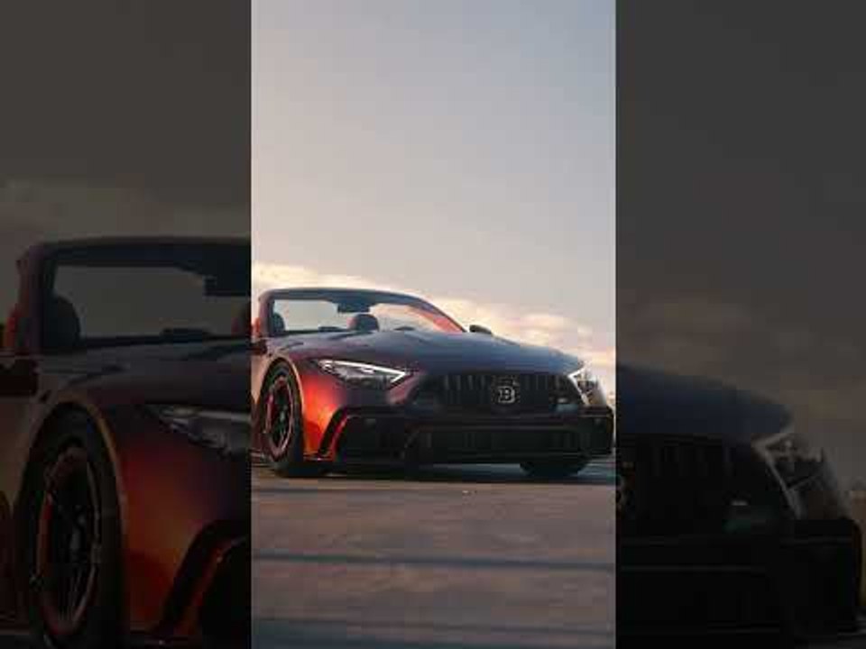 Brabus rocket gtc deep red enthüllt! 1.000 ps cabrio aus sicht-carbon #brabus #hypercar #gtc