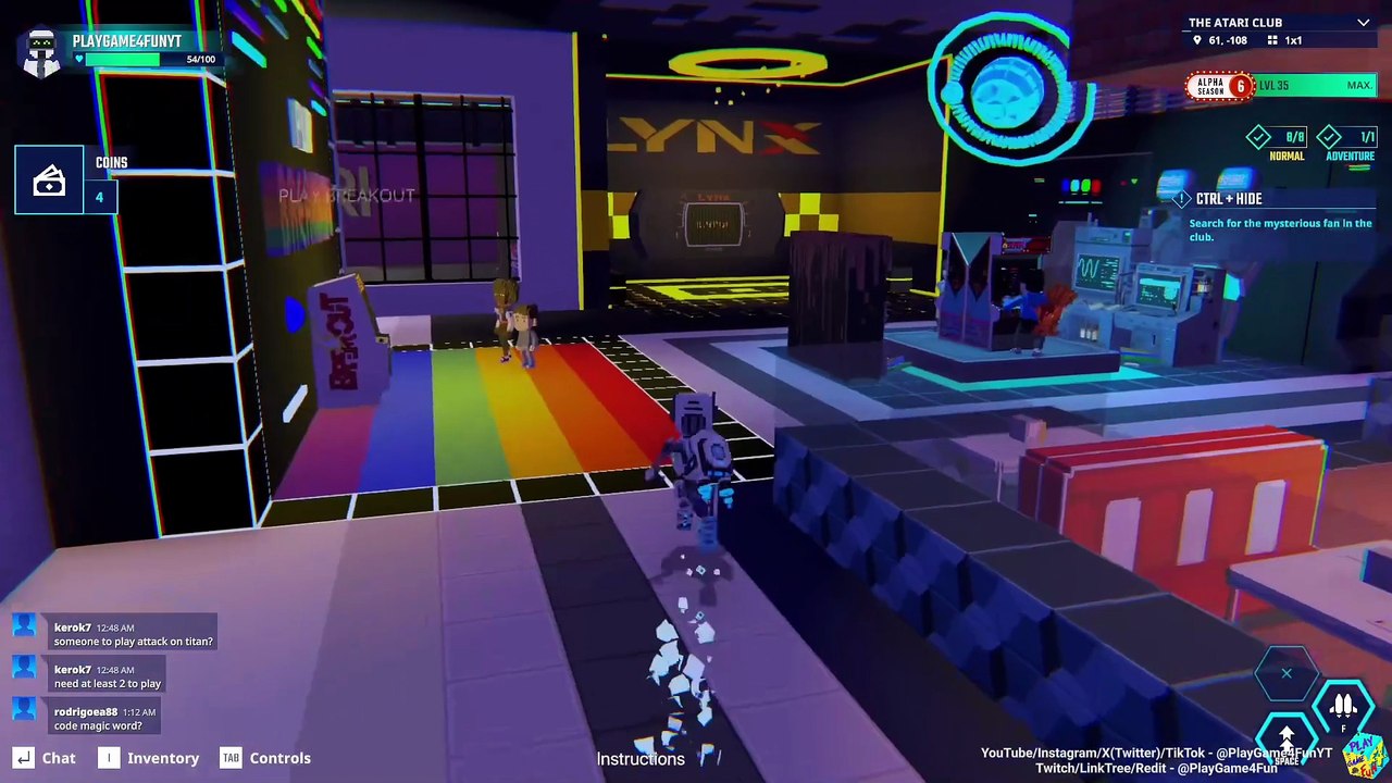 The Atari Club Walkthrough | The Sandbox Alpha Season 6