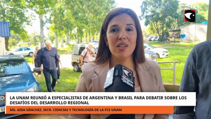 La UNaM debatió sobre los desafíos del desarrollo regional