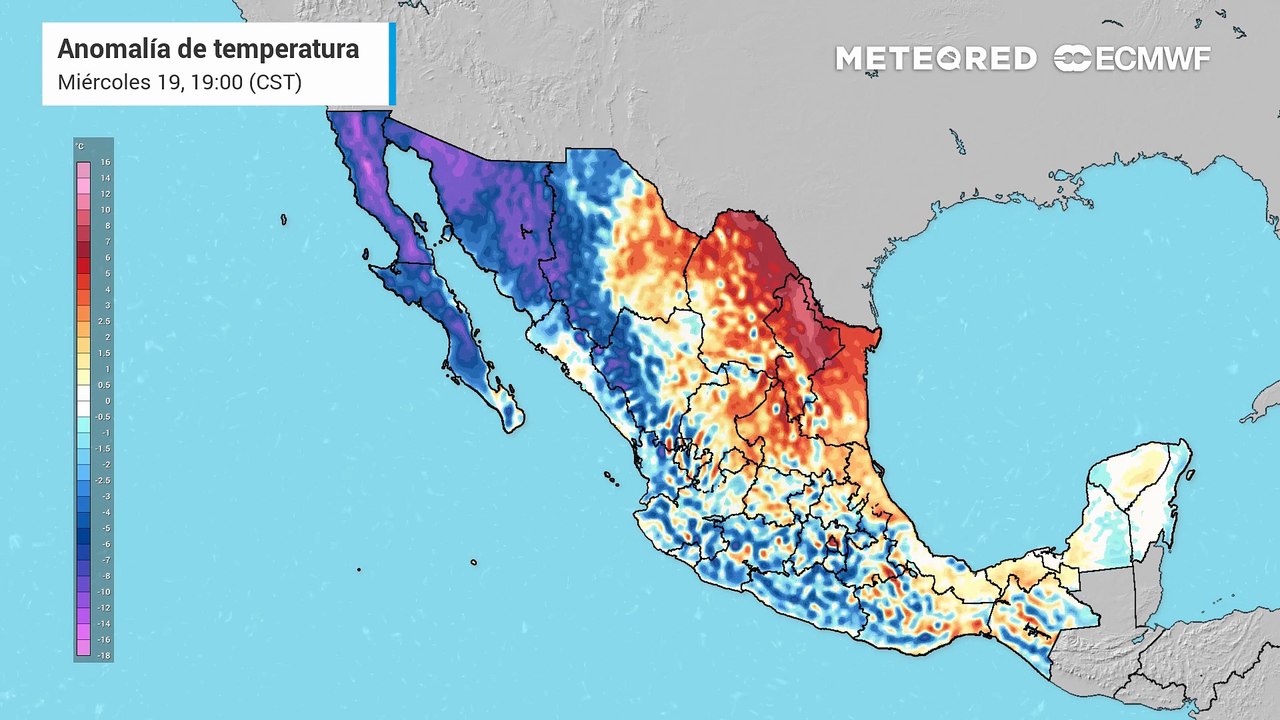 Fin de semana en México con lluvias, calor y frío