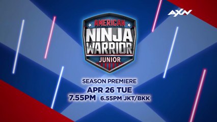 American Ninja Warrior Junior, new season premiere this Apr 26