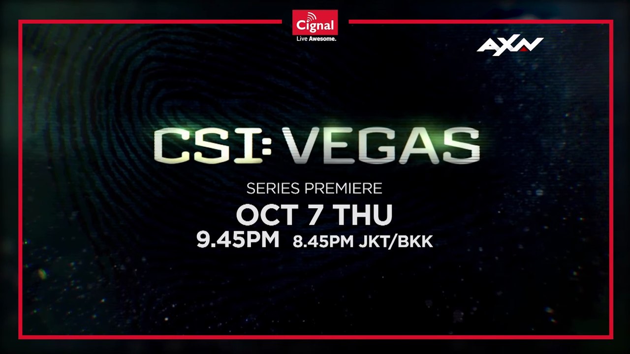 CSI Las Vegas on AXN via Cignal