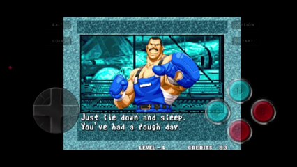 Fatal Fury 3 Andy Bogard vs Franco Bash Andy Bogard é derrotado por Franco Bash