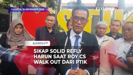 Refly Harun Buka Suara usai Ikut Roy Cs Walk Out dari Audiensi di PTIK