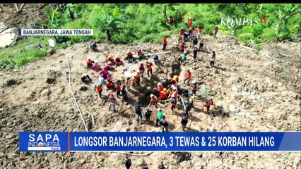 Kondisi Cuaca Hari ke-4 Pencarian Korban Longsor Banjarnegara | SAPA PAGI