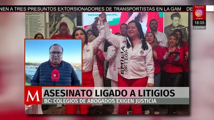 Asesinato de abogada pudo evitarse con protección, acusan exfuncionarios en Baja California