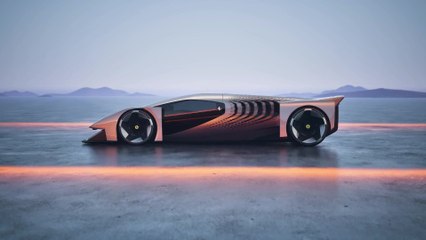 Ferrari F76 - The first digital hypercar celebrates the legend of Le Mans