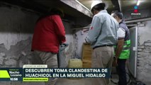 Descubren túneles de huachicol en la Miguel Hidalgo de la CDMX