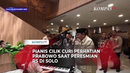 Pianis Cilik Usia 10 Tahun Curi Perhatian Presiden Prabowo Saat Peresmian RS di Solo