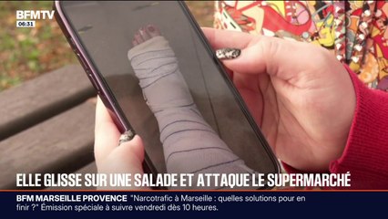 Une cliente de Grand Frais porte plainte après avoir glissé sur une feuille de salade