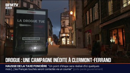 Lutte contre le trafic de drogue: la ville de Clermont-Ferrand lance une campagne de communication en s'adressant directement aux consommateurs