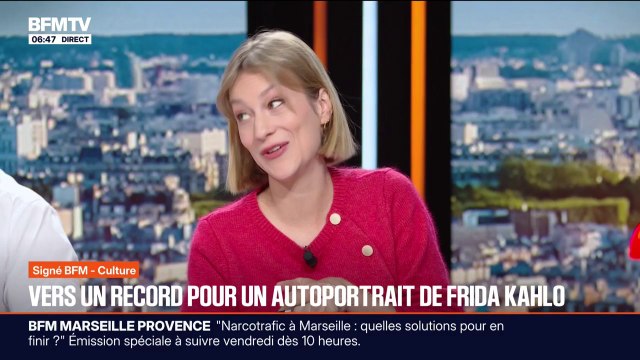 SIGNÉ BFM - Le Rêve , tableau de Frida Kahlo estimé entre 40 et 60 millions de dollars, pourrait devenir le plus cher peint par une femme