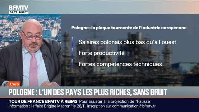 BFM éco : Pologne, l'un des pays les plus riches, sans bruit - 20/11