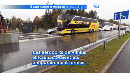 La Lituanie rouvre sa frontière avec le Bélarus après la violation de son espace aérien