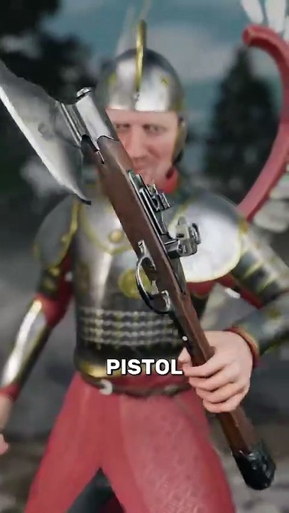 How Polish Pistol Axe Worked