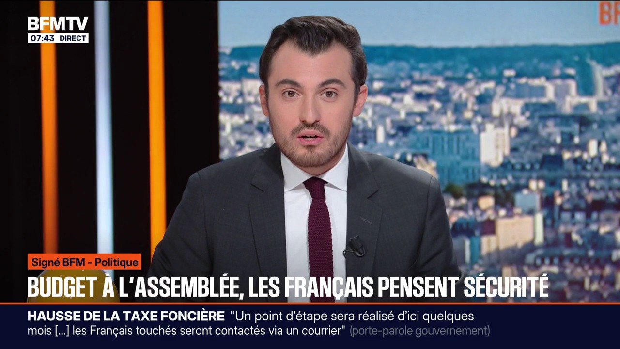 SIGNÉ BFM - Deux tiers des Français sont inquiets pour leur sécurité, comment va réagir l'Assemblée?