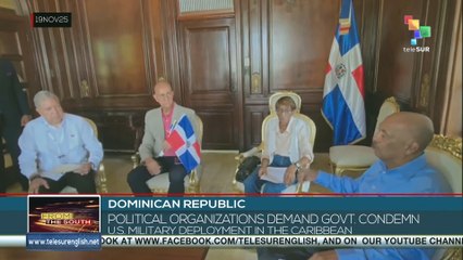 Dominican Republic: Political organizations demand that government condemn U.S. military deployment in the Caribbean