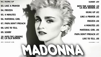 Madonna Greatest Hits Full Album 2025  The Best Of Madonna All Time La Isla Bonita 2025