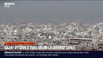 BFMTV a pu se rendre à Gaza, qui enregistre 27 morts dans des frappes israéliennes