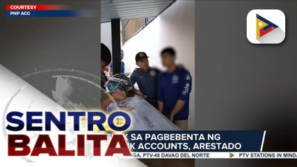 Suspek sa pagbebenta ng online bank accounts, arestado; PNP, paiigtingin pa ang aksyon vs. scams tuwing holiday season | ulat ni Ryan Lesigues