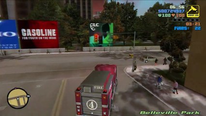 🔥 GTA III #6 | Claude the Firefighter 🚒 (No Commentary)
