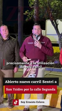 Abierto nuevo carril Sentri a San Ysidro por la calle Segunda.