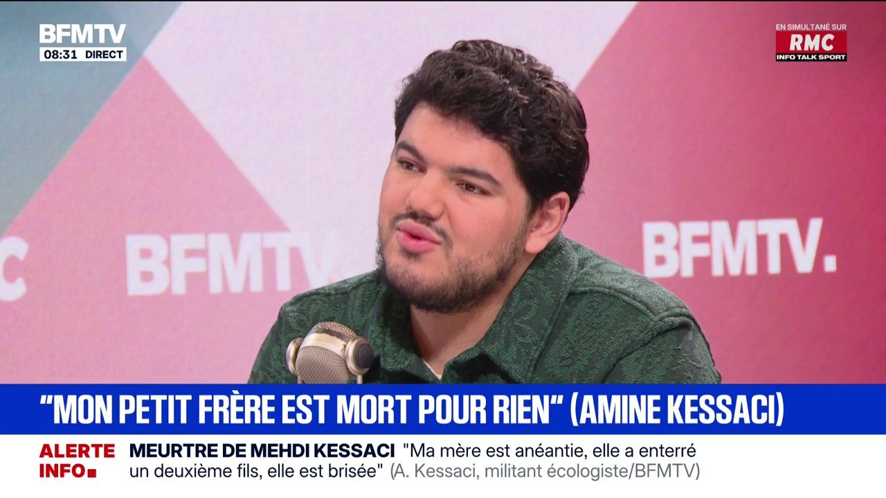 Amine Kessaci: "Mon frère est un gardien de la paix, on doit le reconnaître comme gardien de la paix"