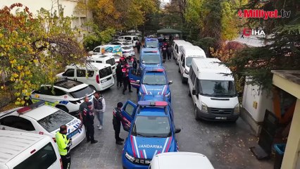 Şafak operasyonunda firari bazanın içinde yakalandı