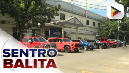 3 luxury cars ng mga Discaya, nabili na; 4 na iba pa, posibleng ibaba ang floor price ayon sa BOC | ulat ni Bernard Ferrer