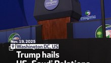 Trump hails US-Saudi Relations At Investment Forum
