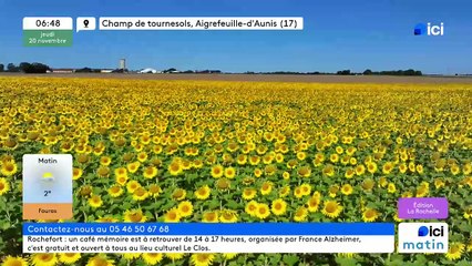 20/11/2025 - ici matin par ici La Rochelle en vidéo