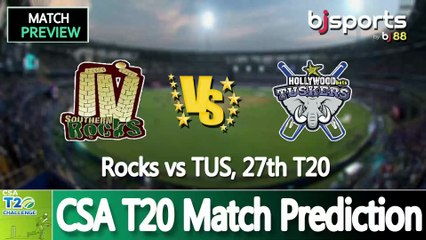 CSA T20 2025 | Tuskers vs Rocks 27th T20 Match Preview |