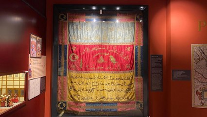 Manisa'nın bugüne ulaşan tek askeri sancağı: 95 yıl sonra kente döndü!