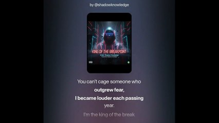 MAIN CHARACTER MODE — Shadow Knowledge (Official Music Audio)