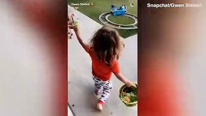 Blake Shelton & Gwen Stefani Hunt For Eggs With Her Kids During Easter Celebration -- See Adorable Pics