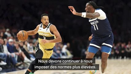 Timberwolves - Reid : "Nous devons continuer à nous imposer des normes plus élevées"