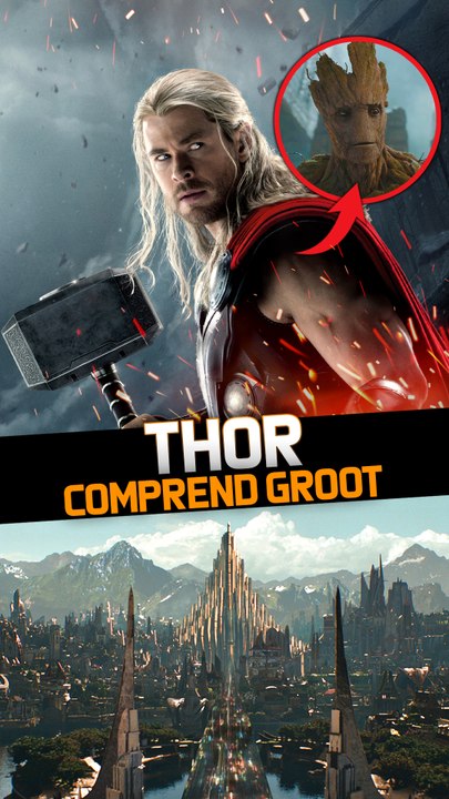 POURQUOI THOR COMPREND GROOT ?